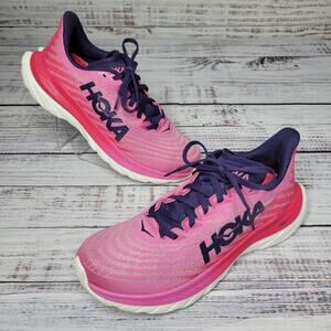 Hoka Mach 5 Women's Running Shoes Bright Pink | Size 8